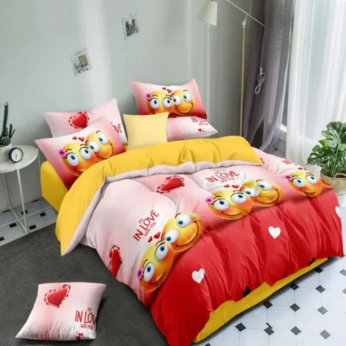 PACHET PROMO LENJERIE PAT FINET 6 PIESE + 2 PERNE + PILOTĂ (VERA)