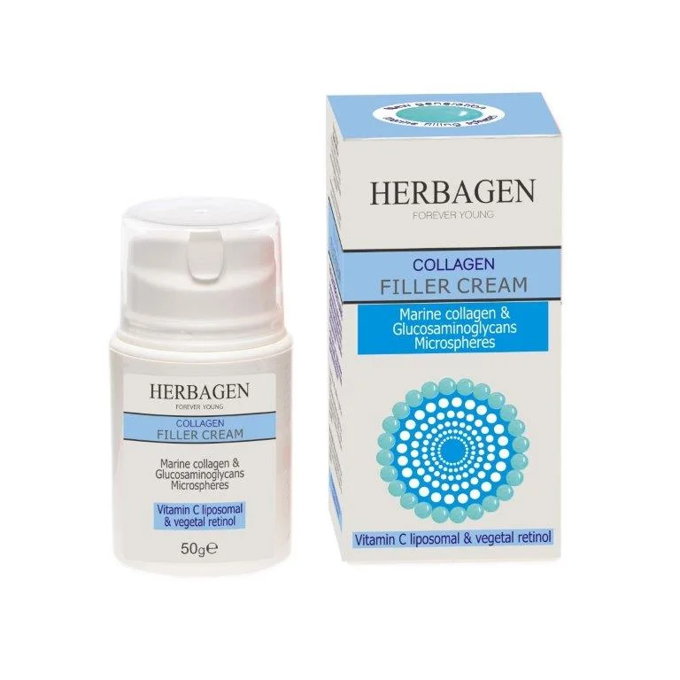 Cremă collagen filler