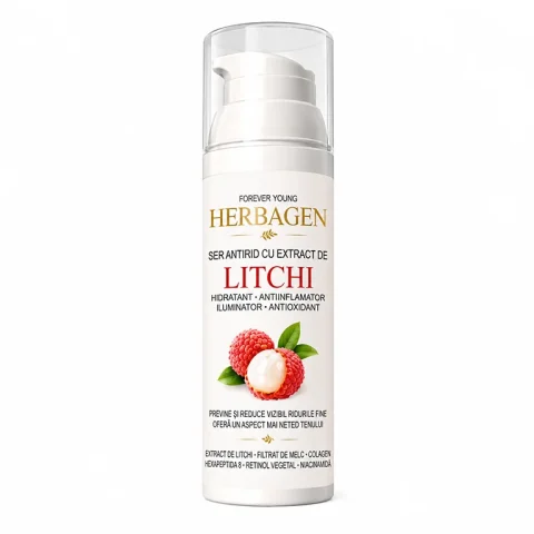 Ser antirid cu extract de Litchi