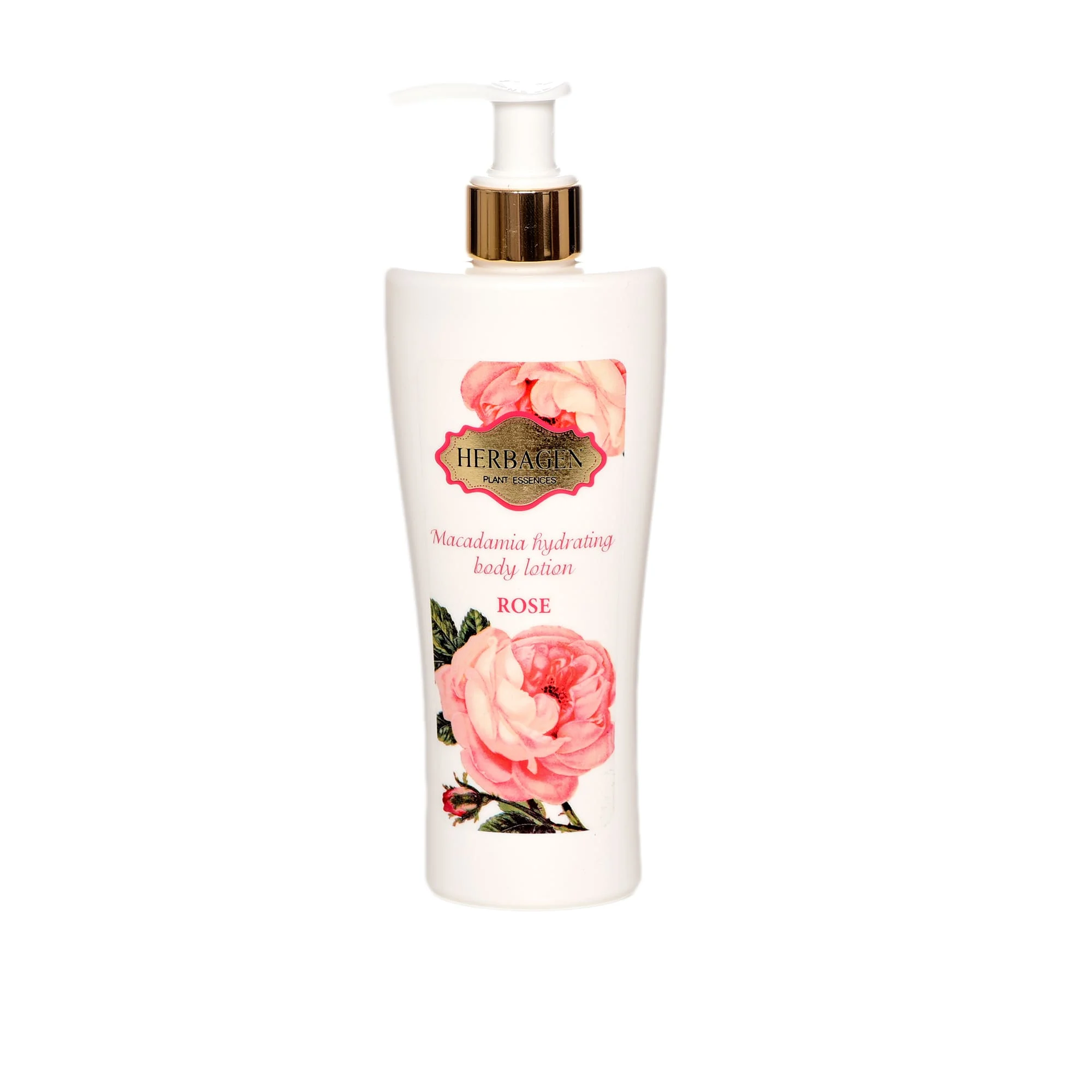Lapte de corp hidratant Rose cu ulei de macadamia