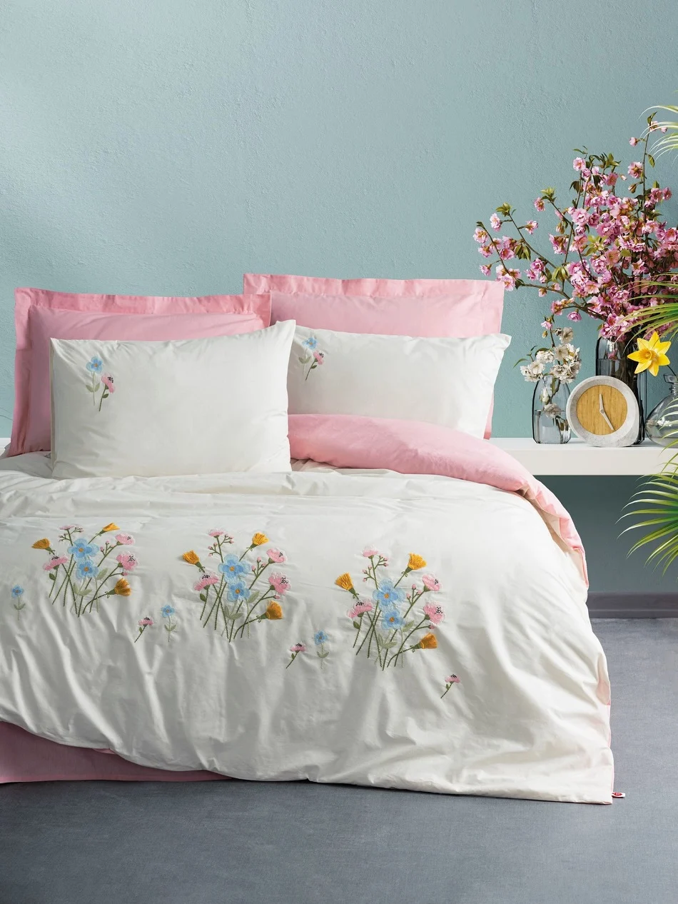 Brode Embroidered Bedding Set