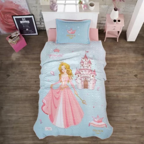 Clasy Quilted Bedspread Set, Single