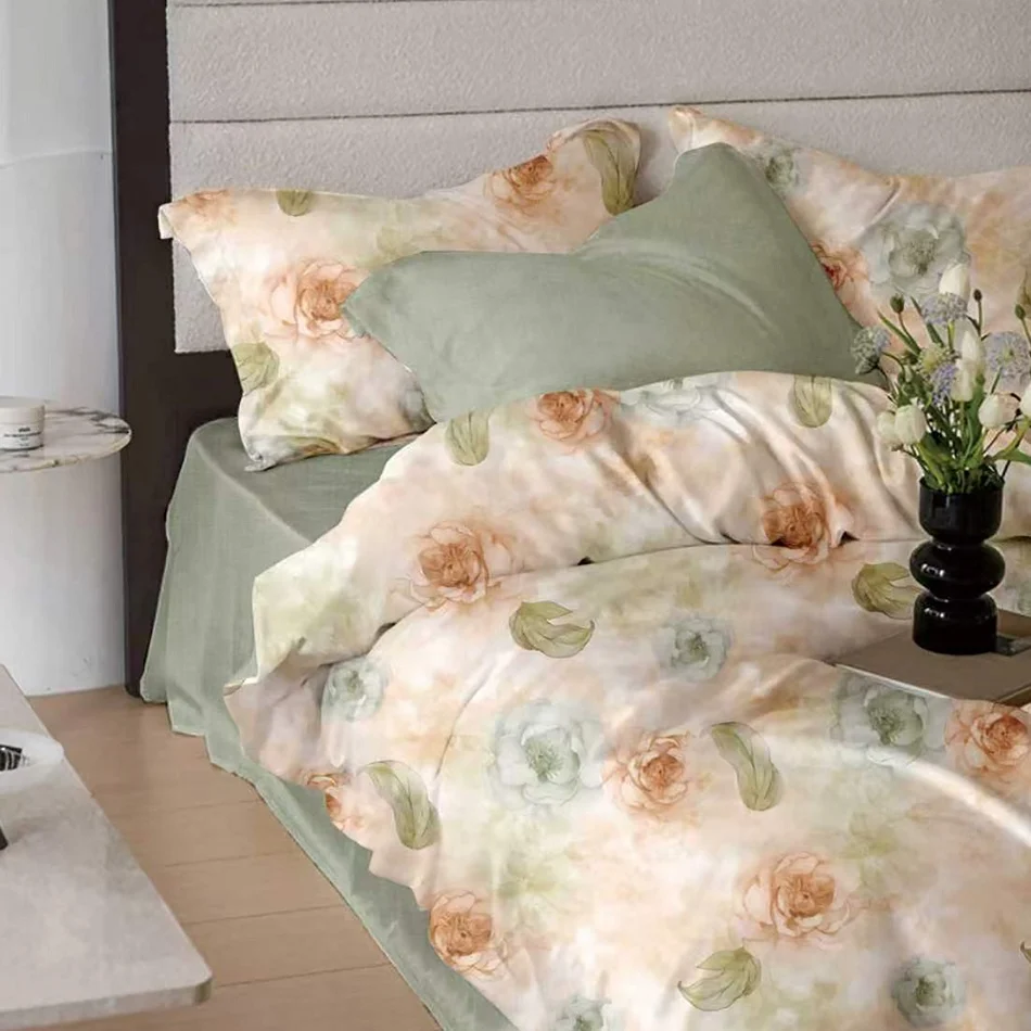 Flannel Bedding Set, 6 Pieces