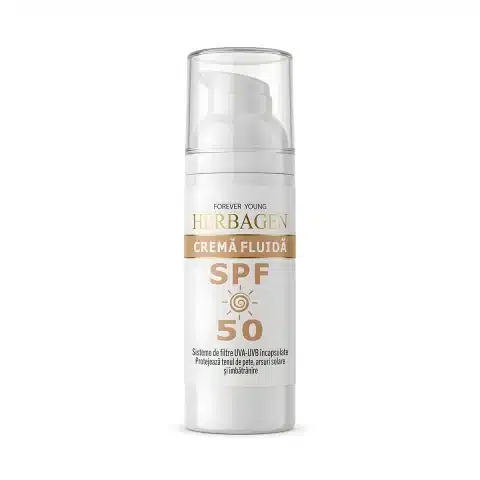 Cremă fluidă pentru ten SPF50 – 50 ml