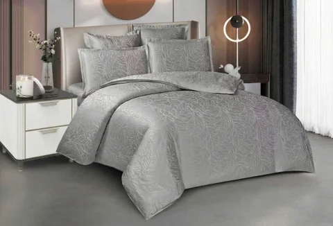Jacquard Bedding Set, 6 Pieces