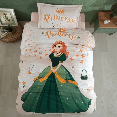Ranforce Cotton Bedding Set, Single