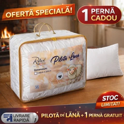 Wool Duvet with Free Pillow Bundle