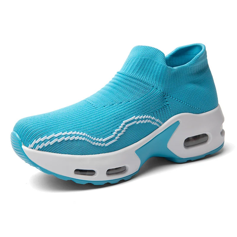 Women's Big Size Fashion Sock Shoes Sneakers Breathable - imagine 4