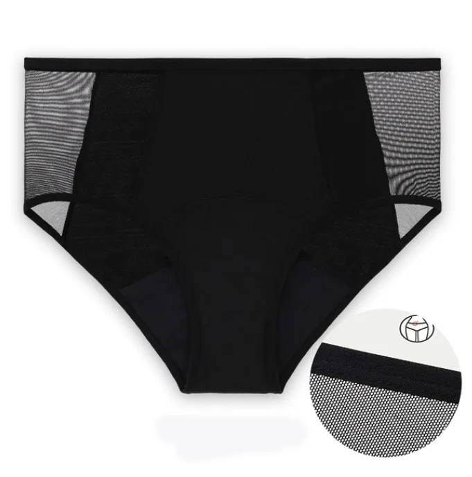 Women's Bamboo Fiber Leak Proof Menstrual Panties - imagine 4