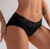 Women's Bamboo Fiber Leak Proof Menstrual Panties - imagine 3