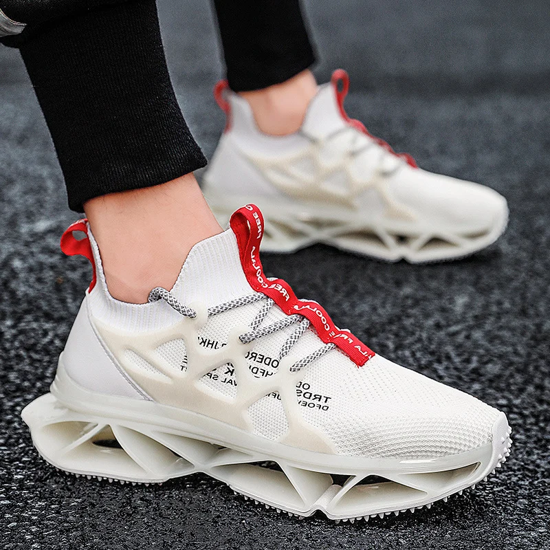 Women's Knife Edge Sneakers Flying Running Shoes - Image 4