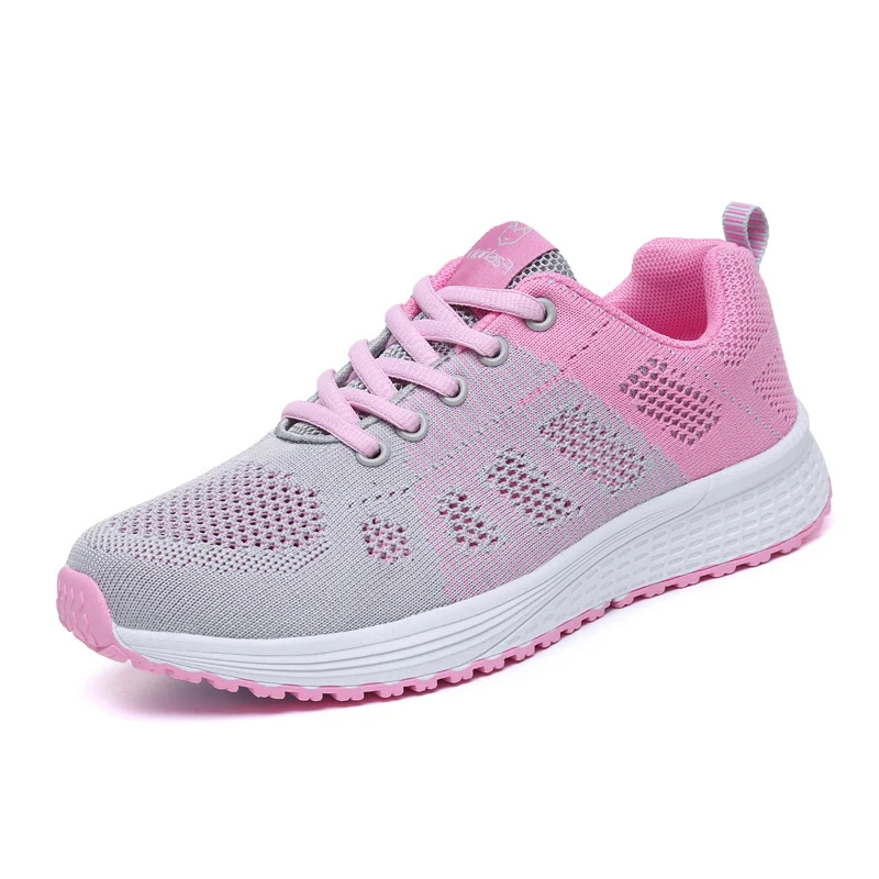 Women's Sports Shoes Women Flying Woven Mesh Shoes Sports Shoes