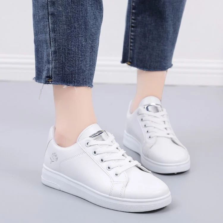 Women's Little White Shoes Summer All Match Flat Shoes - Image 4