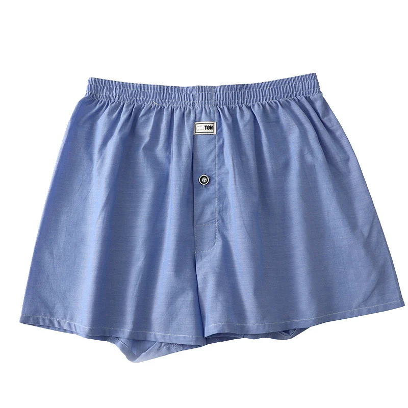 Loose Men's Underwear Solid Color Simple And Breathable