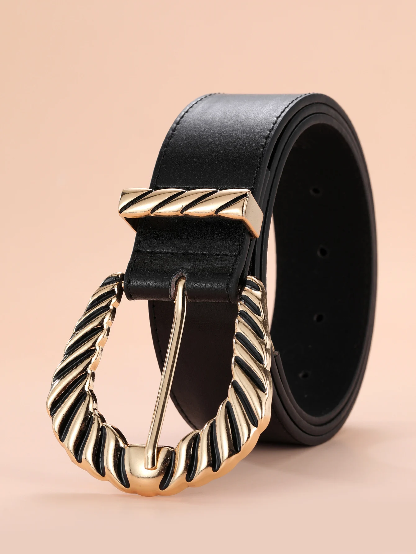 Women's Leather Jeans Belt – Casual All-Matching Fashion Belt - imagine 4