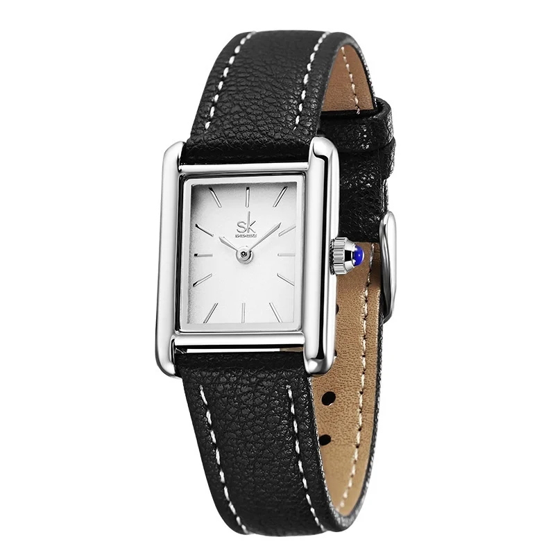 Women's Watch Retro Minority Watch Fashion Waterproof Quartz Watch High Sense Small Square Watch - Image 5