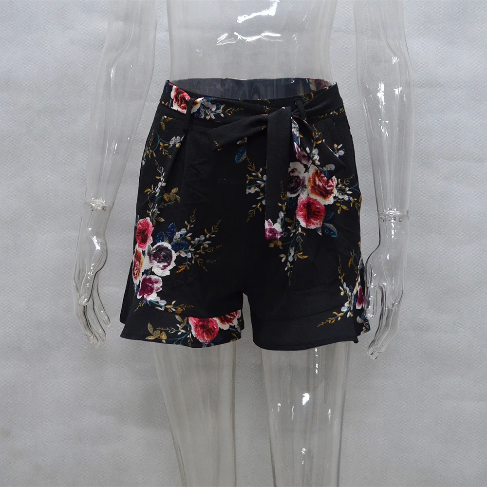 Women's Summer Floral Shorts - imagine 5
