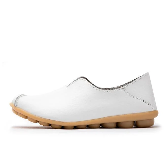 Women's Flats Shoes Genuine Leather Shoes - Image 4