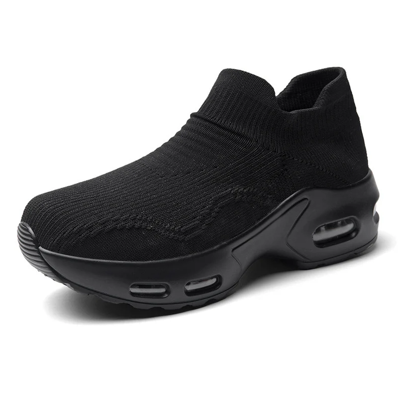 Women's Big Size Fashion Sock Shoes Sneakers Breathable - imagine 3
