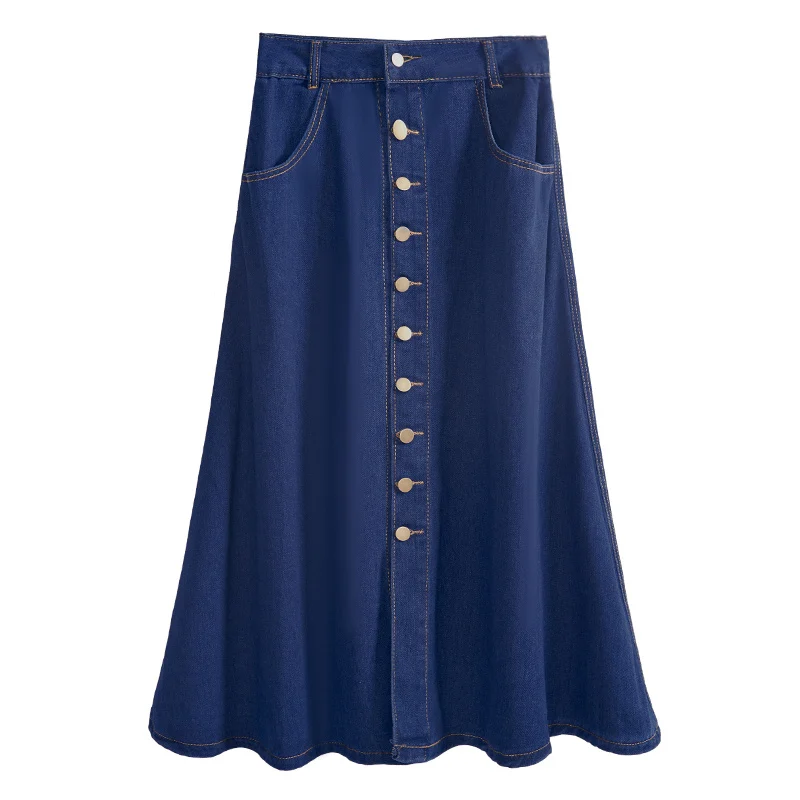 A-line skirt women mid-length - Image 5