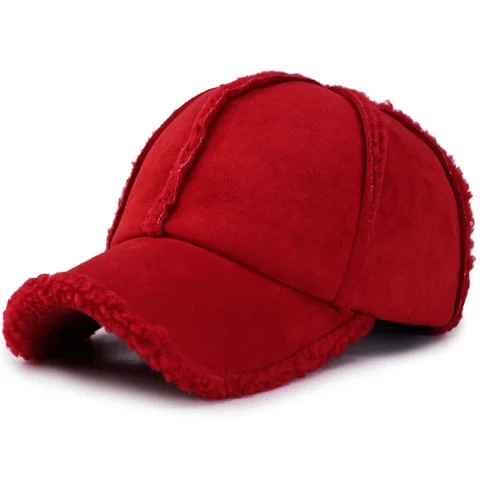 Women's Peaked Cap Solid Color Broken Edge Design Baseball Cap Sport