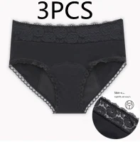 Women's Bamboo Fiber Leak Proof Menstrual Panties - imagine 7