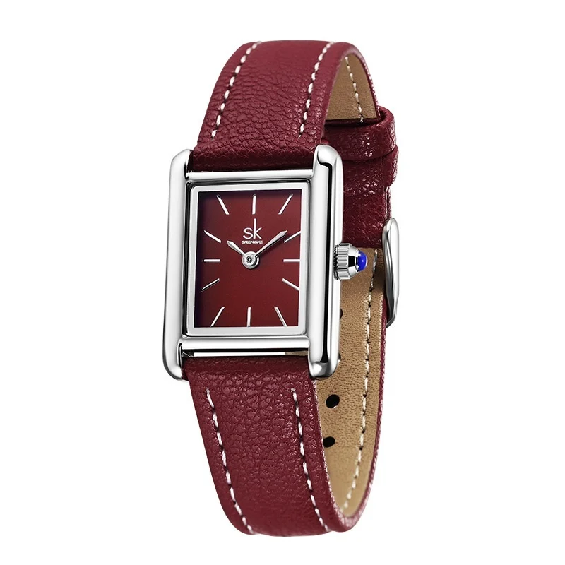 Women's Watch Retro Minority Watch Fashion Waterproof Quartz Watch High Sense Small Square Watch - Image 6
