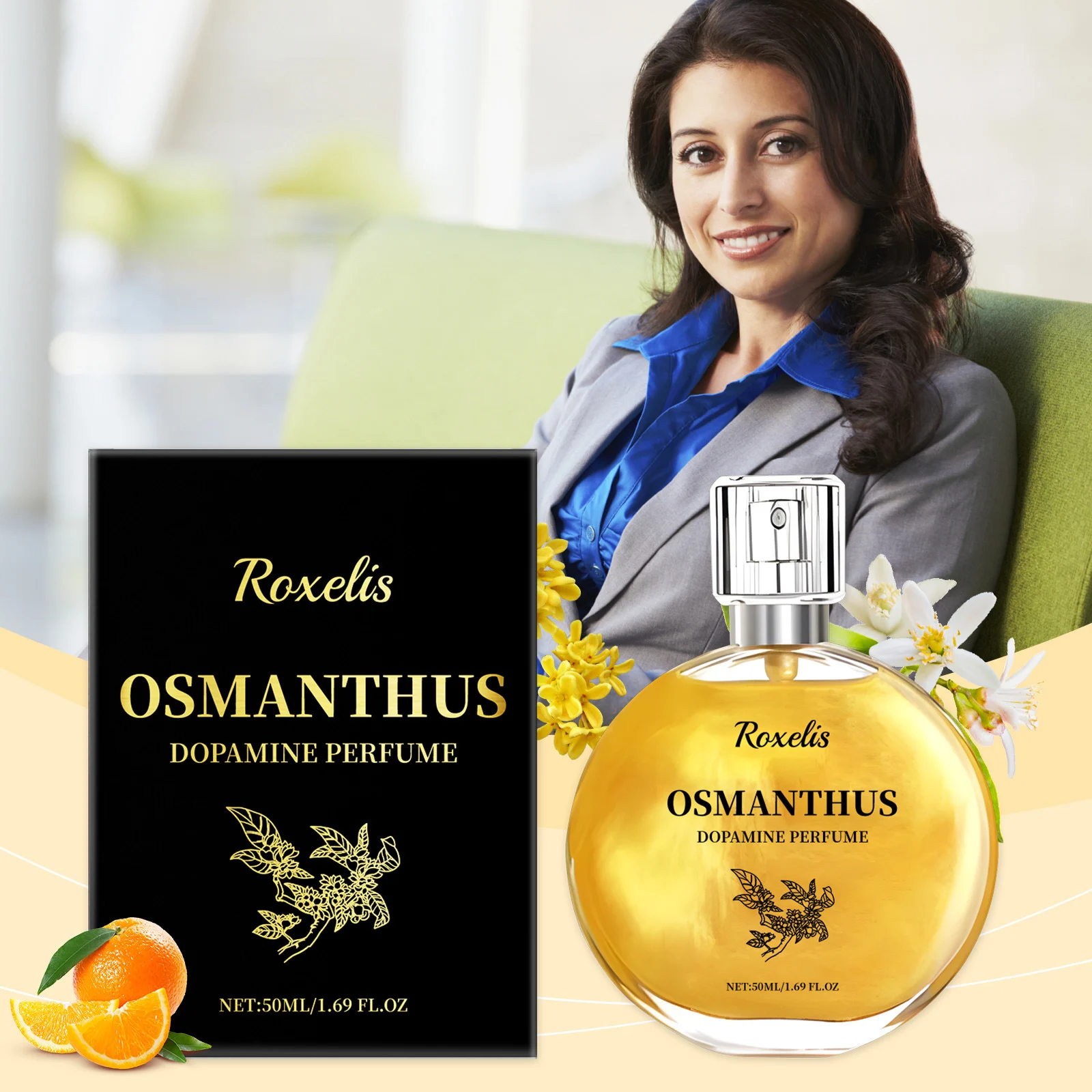 Women's Osmanthus Gilding Perfume Spray Long-lasting Light Perfume