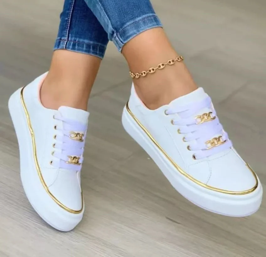 Women's Shoes Thick Bottom Loafers For Walking Sports Shoes - imagine 2