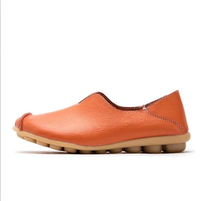 Women's Flats Shoes Genuine Leather Shoes