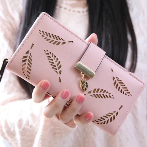 Women's Long Clutch Wallet – Fashion Zipper Purse & Money Bag