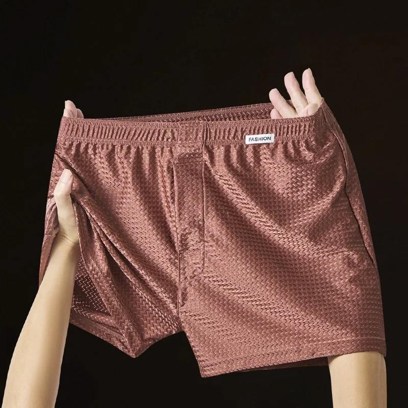 Ice Silk Arrow Pants Nylon Ice Silk Men's Boxers - Image 2