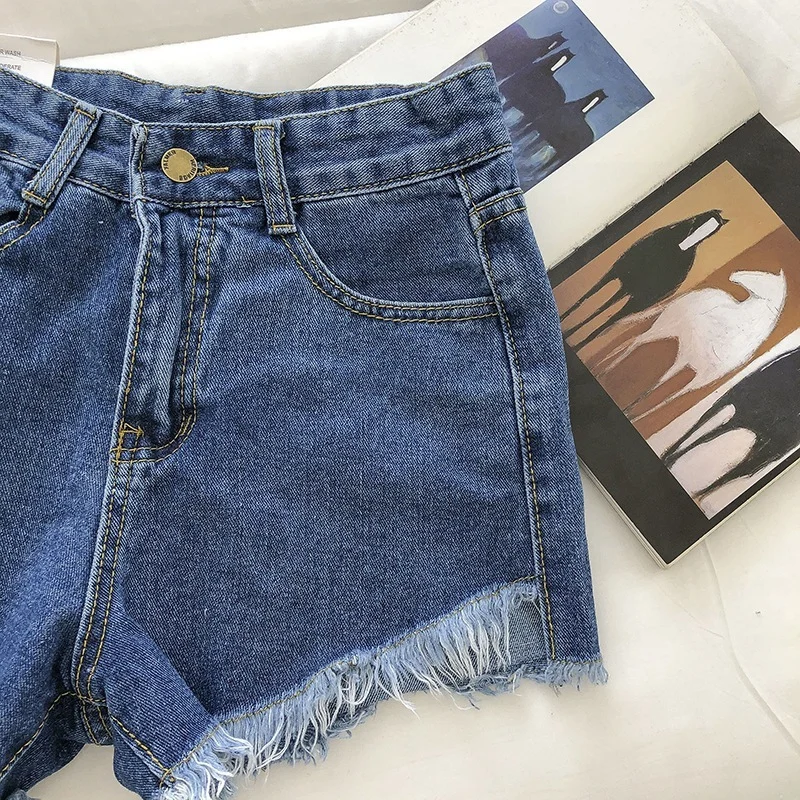 Women's All-matching Denim Shorts - imagine 4