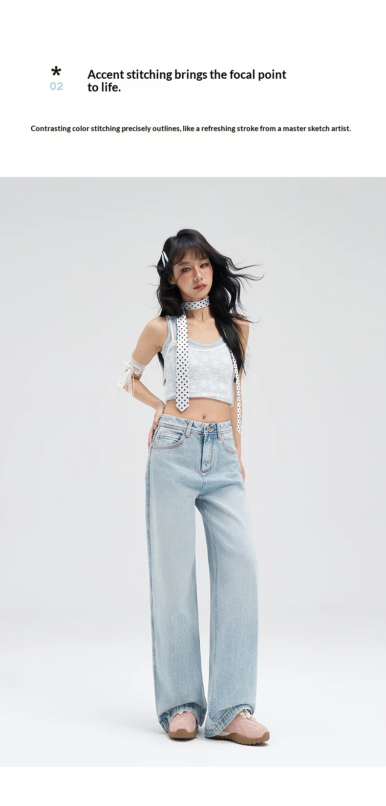 Women's Light-luxury Fashionable Slim-fit Versatile Jeans - Image 6