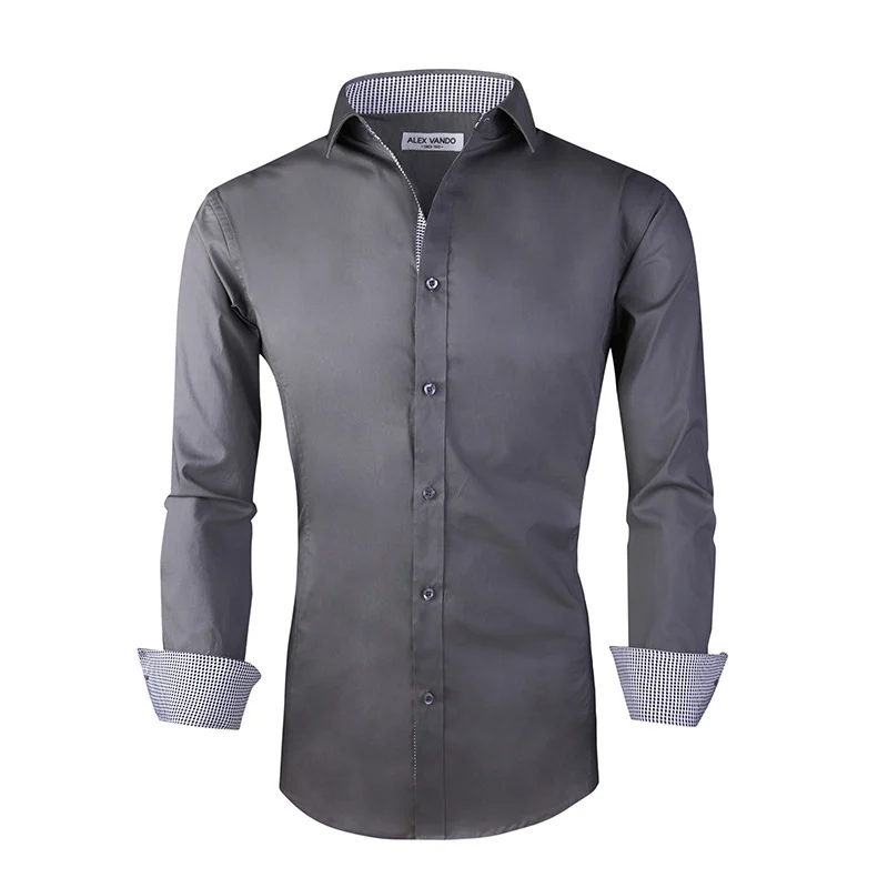 Men's Premium Cotton Stretch Shirt - Image 3
