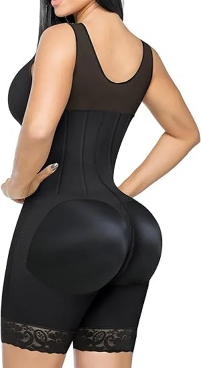 Overbust Fajas Colombianas Shapewear For Women Tummy Control Body Shaper Girdles Post Surgery Compression Garment - Image 3