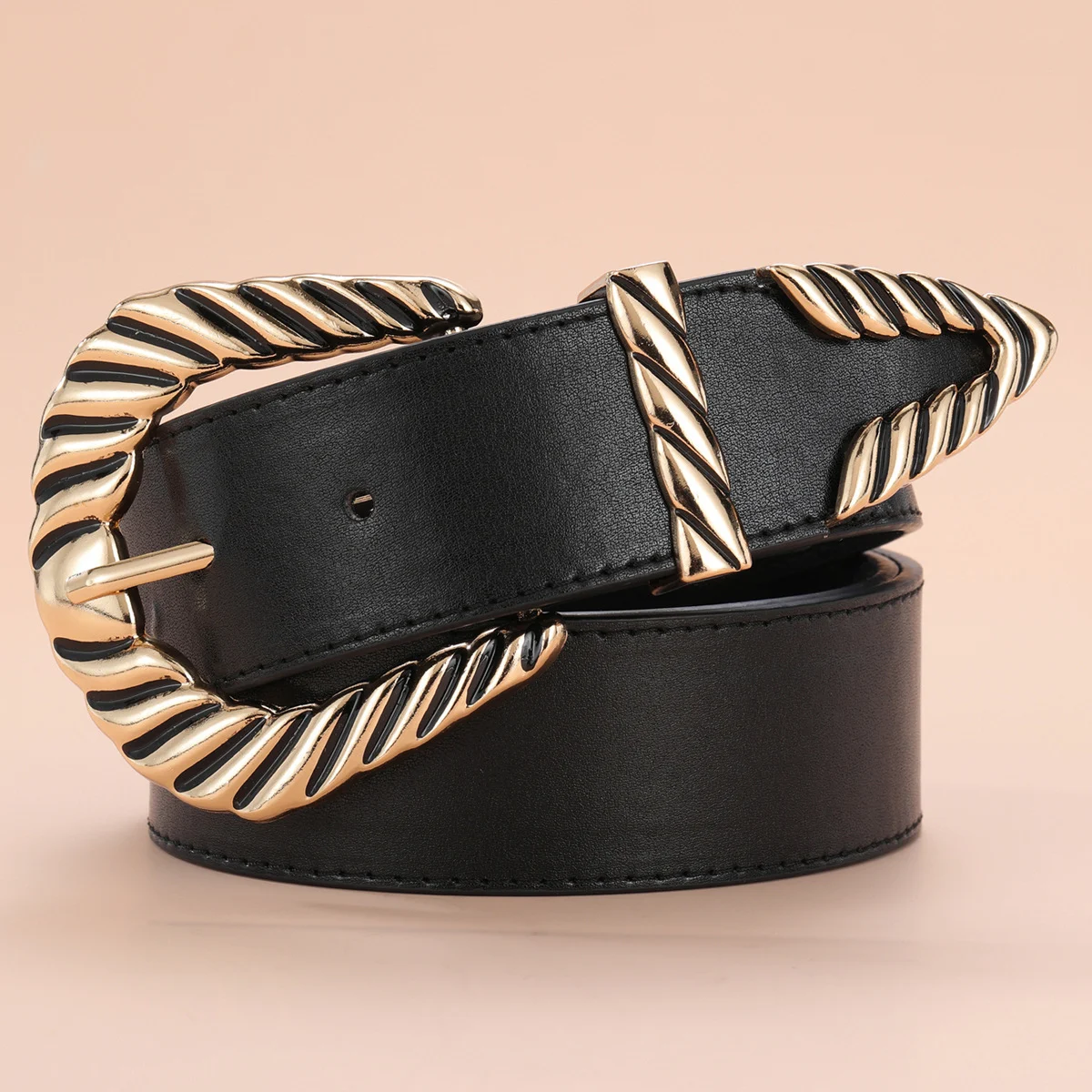 Women's Leather Jeans Belt – Casual All-Matching Fashion Belt