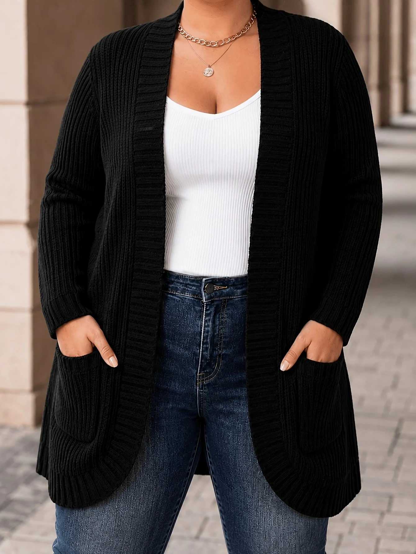 Women's Elegant Long-Sleeve Blouse - Image 5