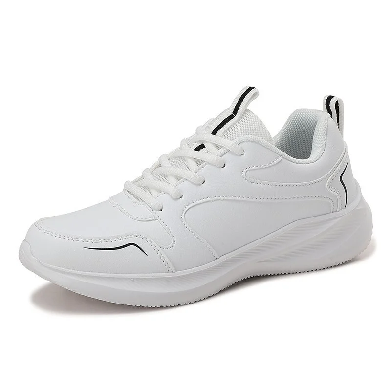 Women's Waterproof Leather Soft Bottom Casual Sneaker - imagine 9