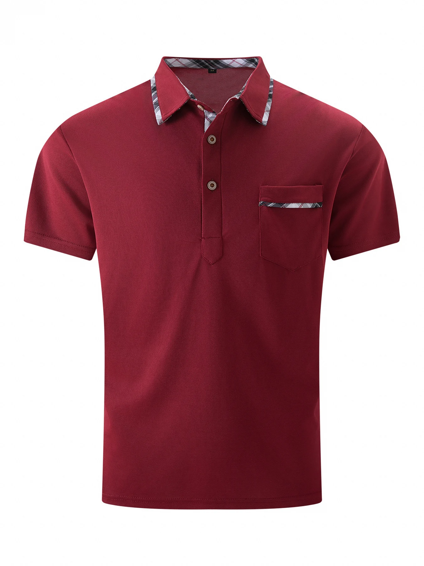 Men's Classic Lapel Polo T-Shirt - imagine 5
