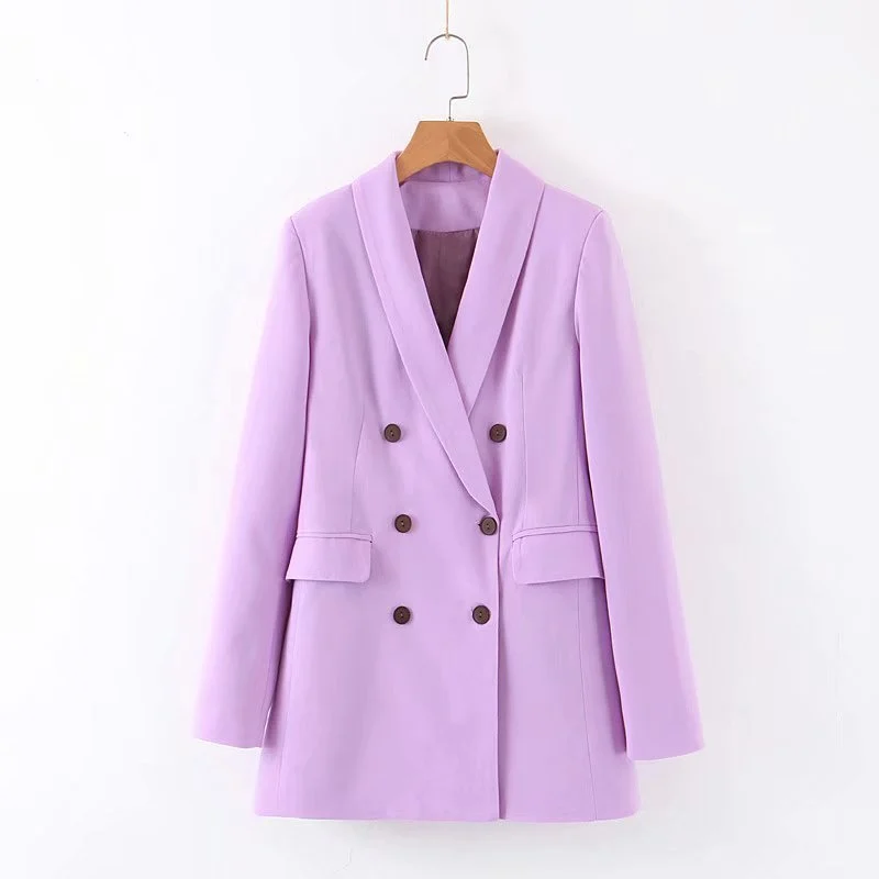 Women's Spring And Autumn New Fashion Casual Suit Suit - imagine 6