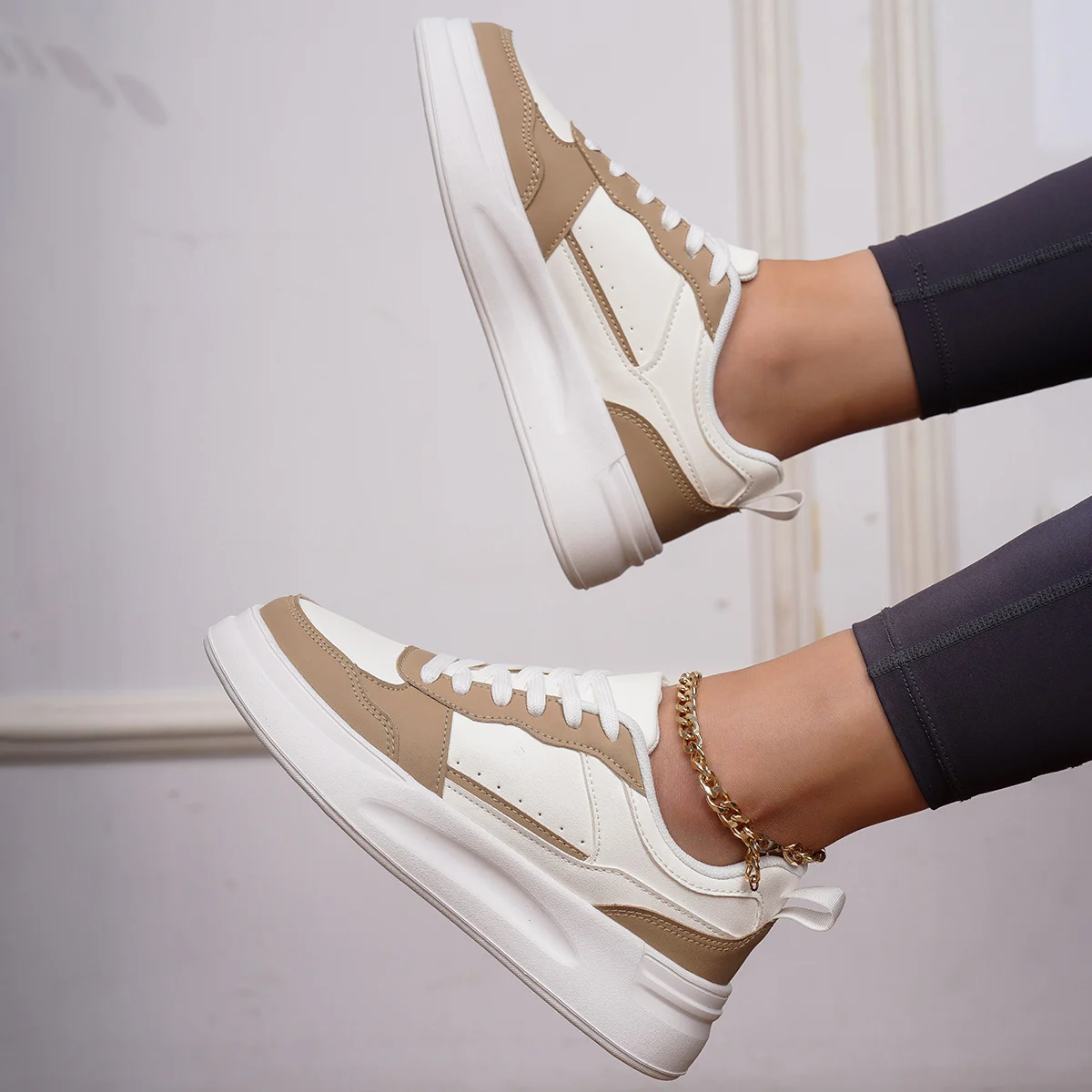 Women's Platform Casual Shoes Outer Wear Height Increasing Shoes - Image 3