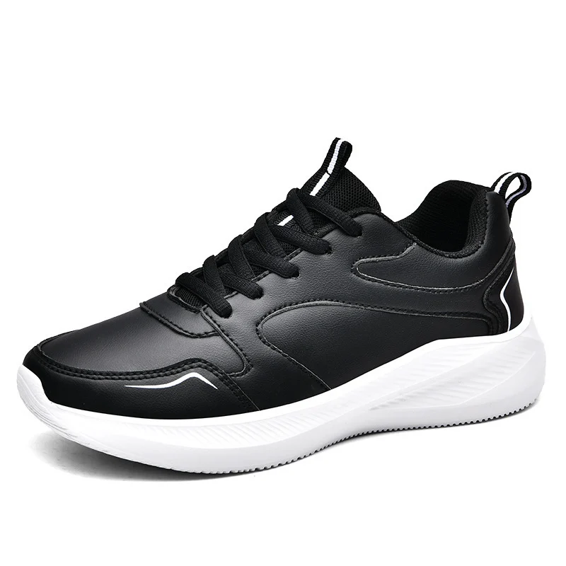 Women's Waterproof Leather Soft Bottom Casual Sneaker - imagine 6