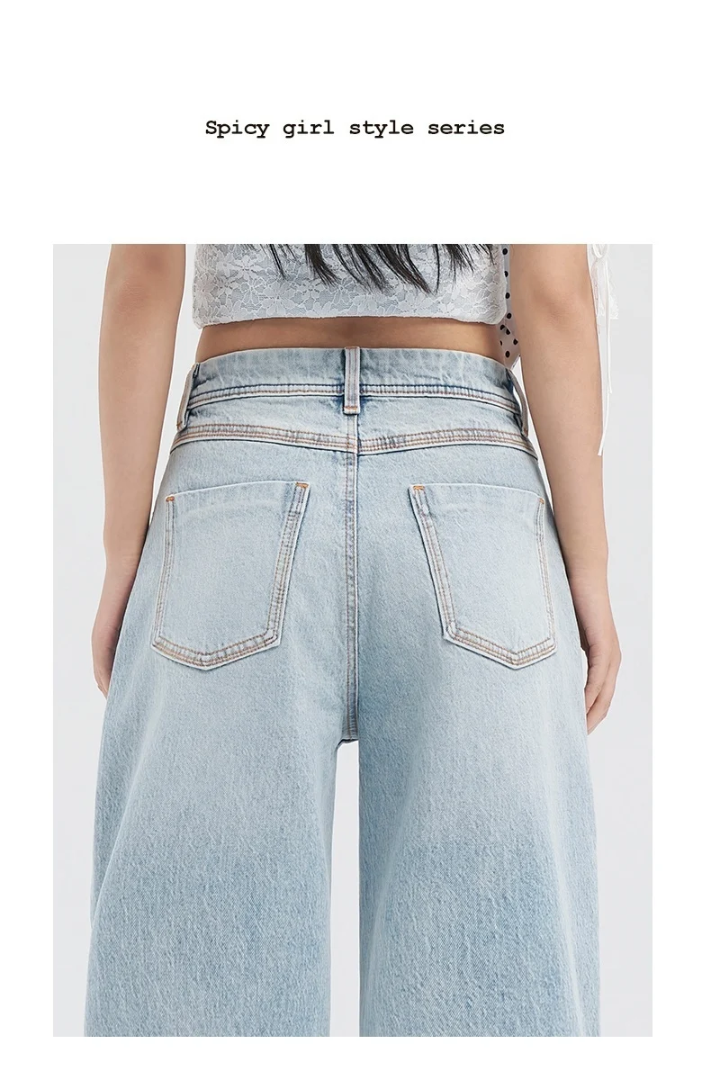 Women's Light-luxury Fashionable Slim-fit Versatile Jeans - Image 3