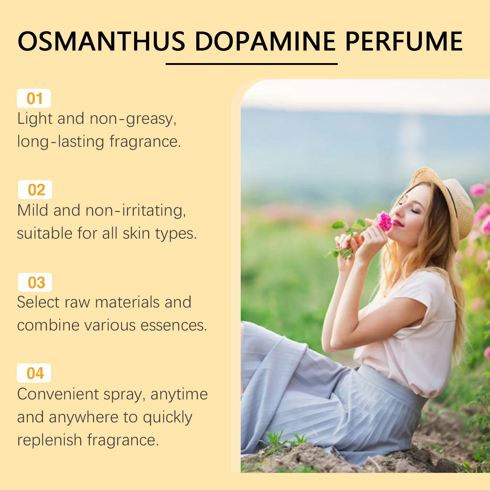 Women's Osmanthus Gilding Perfume Spray Long-lasting Light Perfume - Image 2